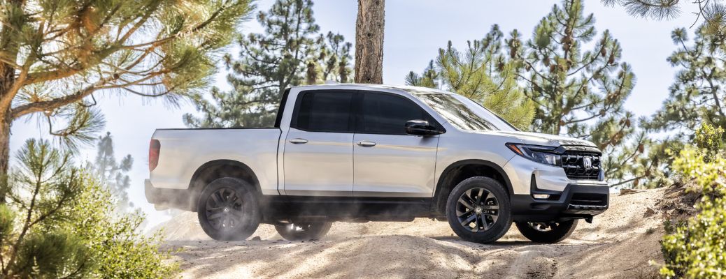 side view of the 2026 Honda Ridgeline