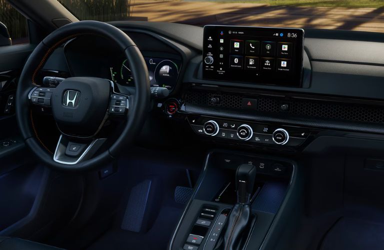 dashboard view of the 2026 Honda CR-V Hybrid