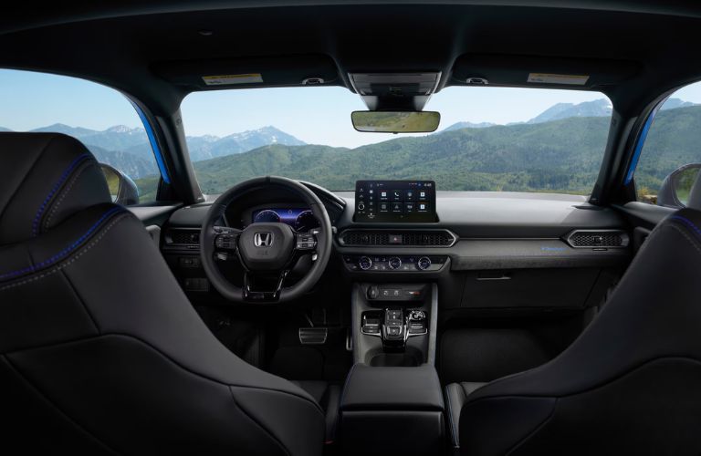 dashboard view of the 2026 Honda Prelude