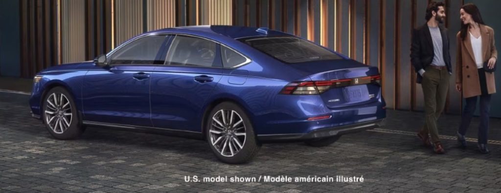 2026 Honda Accord side and rear angle