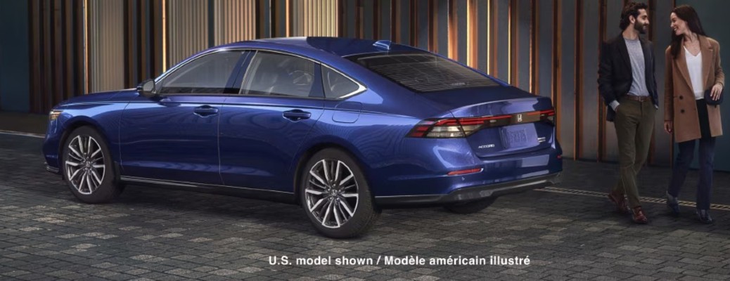 2026 Honda Accord side and rear angle