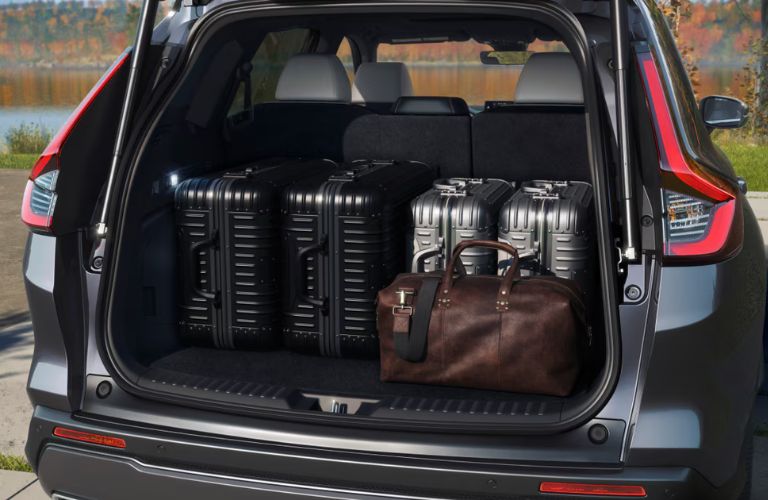 cargo space inside the 2026 CR-V Hybrid