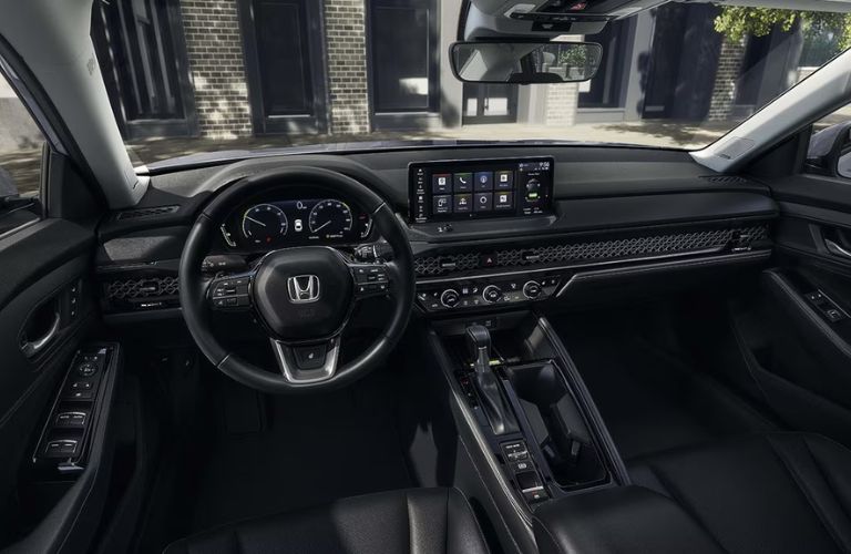 2026 Honda Accord Hybrid interior front dash