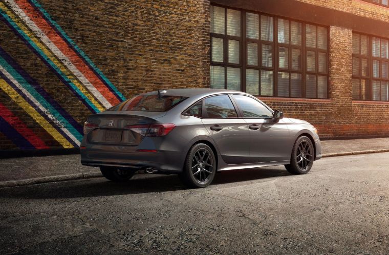 2026 Honda Civic Sedan exterior rear view