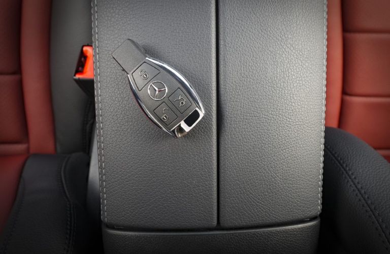 Car key is shown.l