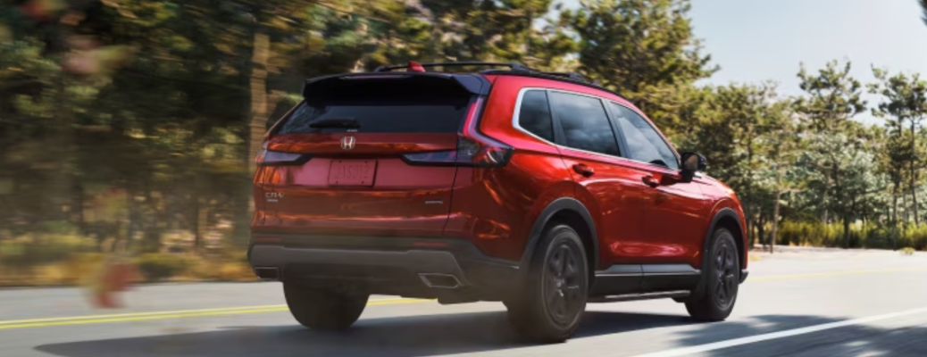 Back view of the 2024 Honda CR-V