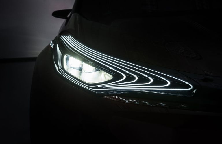 Headlight in the 2016 Toyota C-HR