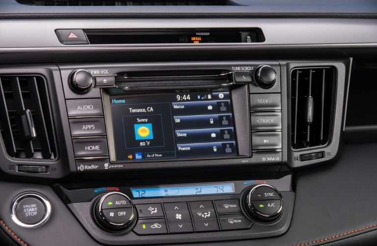 Display in the 2016 Toyota 4Runner