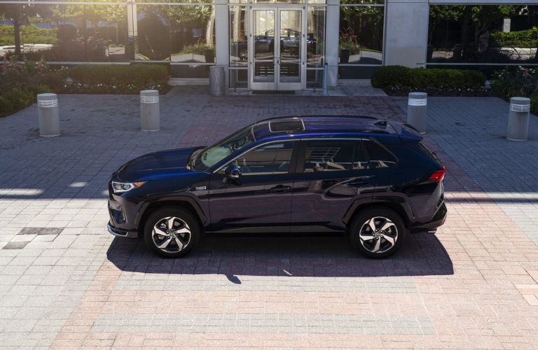 Side View of the 2021 Toyota RAV4 Prime