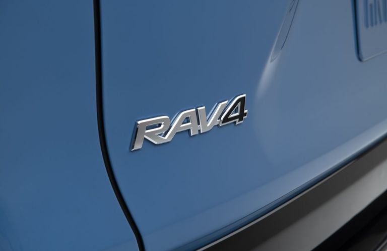 2022 Toyota RAV4 badging