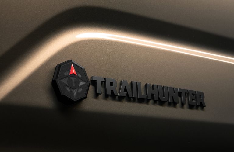 Trailhunter badging of the 2025 Toyota Tacoma