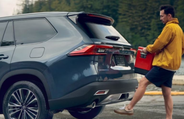 Power Liftgate with Kick Sensor in the 2025 Toyota Grand Highlander Hybrid
