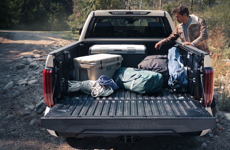 Aluminum-reinforced bed in the 2026 Toyota Tundra