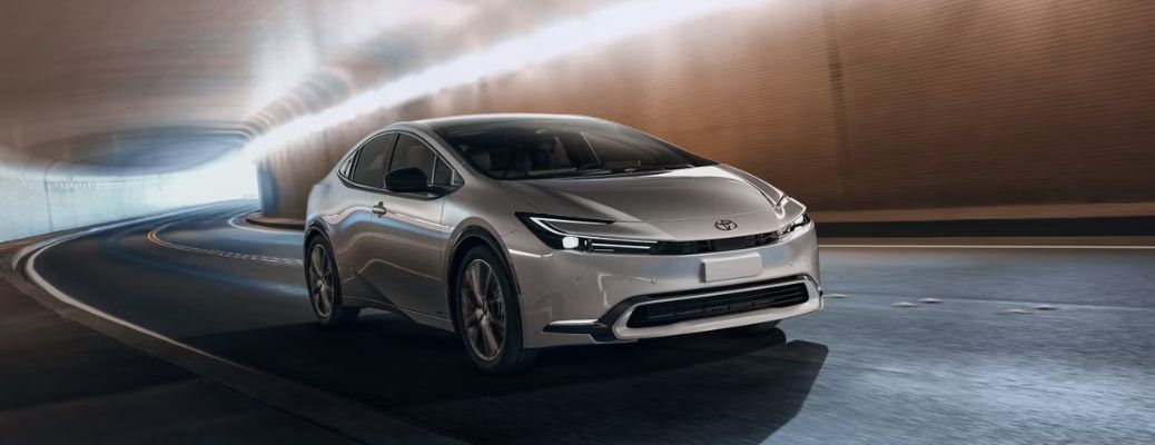 front quarter view of the 2026 Toyota Prius