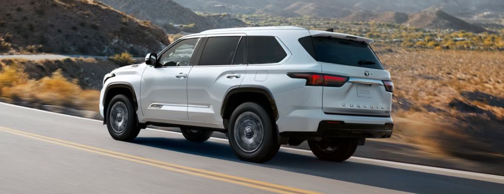 side view of the 2026 Toyota Sequoia