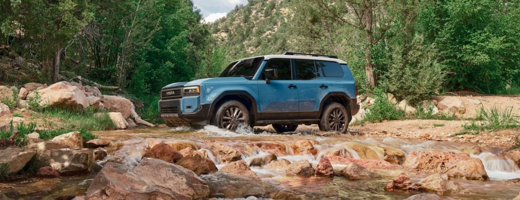 side view of the 2026 Toyota Land Cruiser