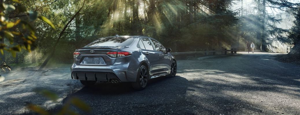 rear view of the 2026 Toyota Corolla