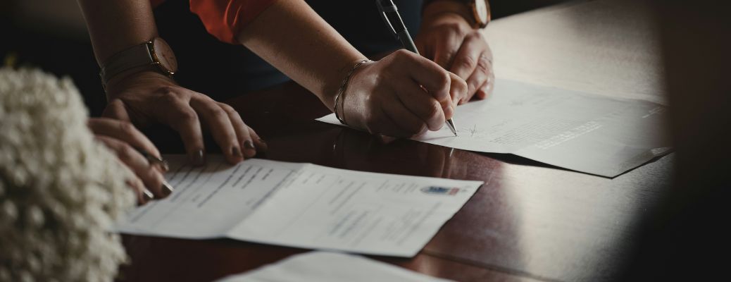 representative image of important documents