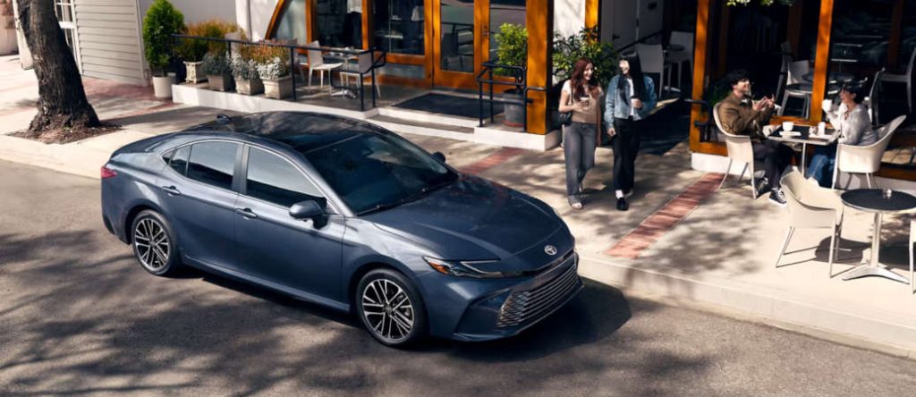 The 2026 Toyota Camry, one of the Toyotas available now at Toyota Vacaville.