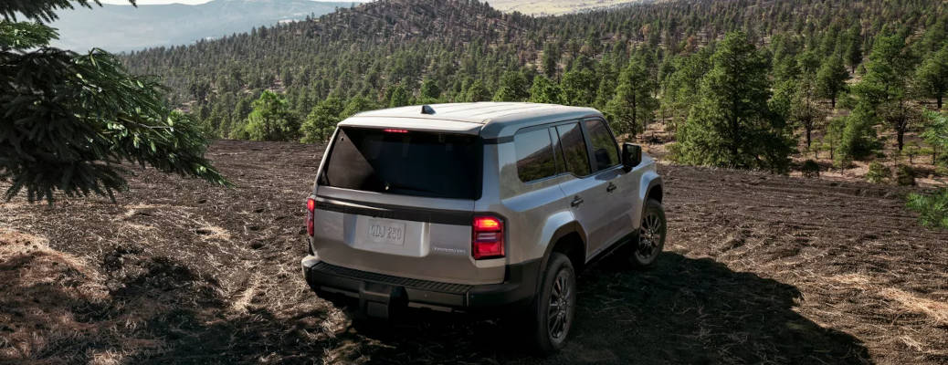 The 2026 Toyota Land Cruiser off-roading near Vacaville, CA