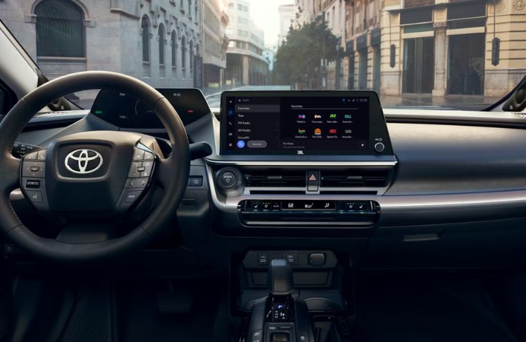 2026 Toyota Prius cabin view