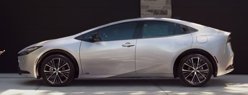 Side view of the 2026 Toyota Prius