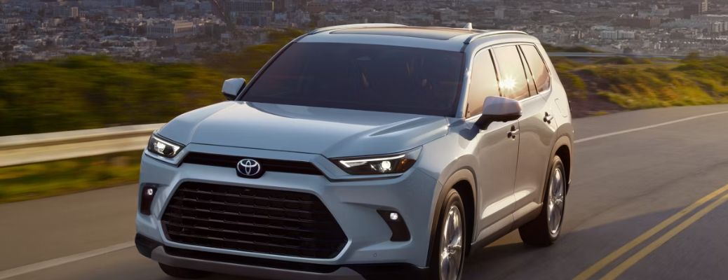 2026 Toyota Grand Highlander on the road