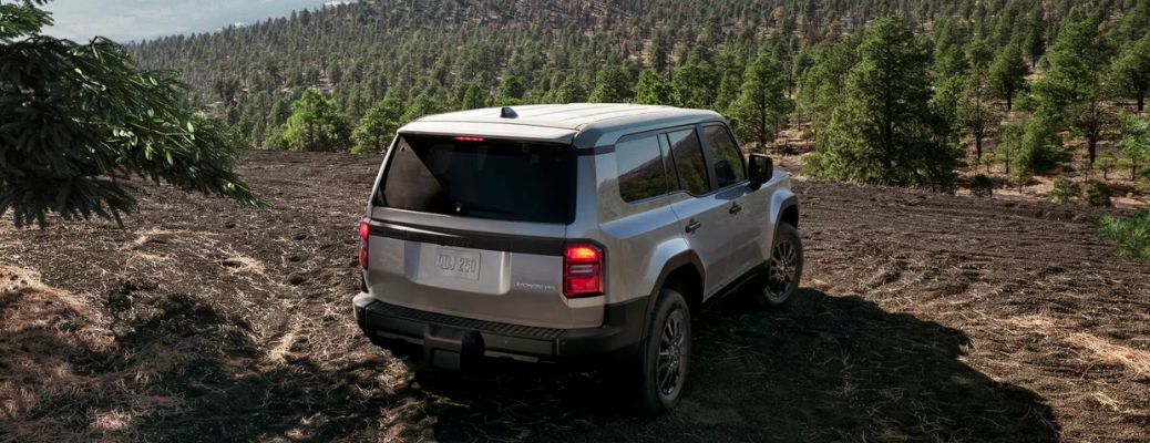 rear view of the 2027 Toyota Land Cruiser