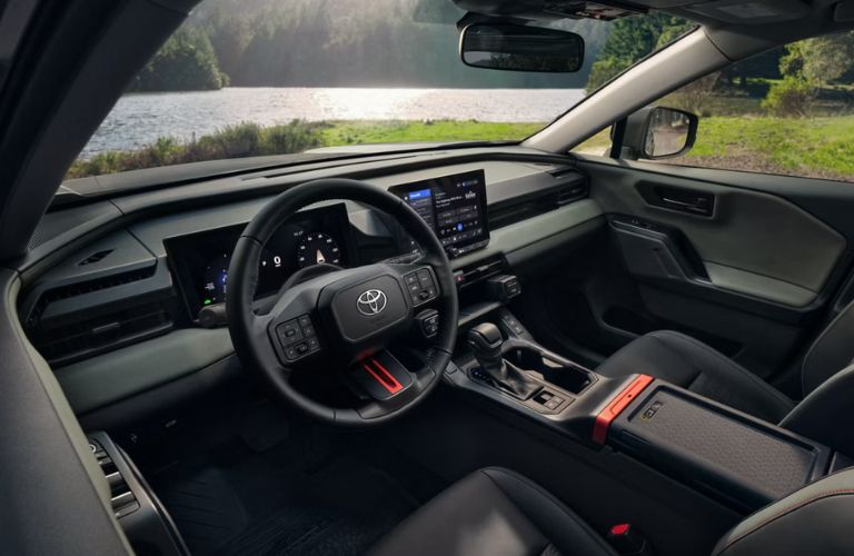 dashboard view of the 2026 Toyota RAV4 Plug-In Hybrid