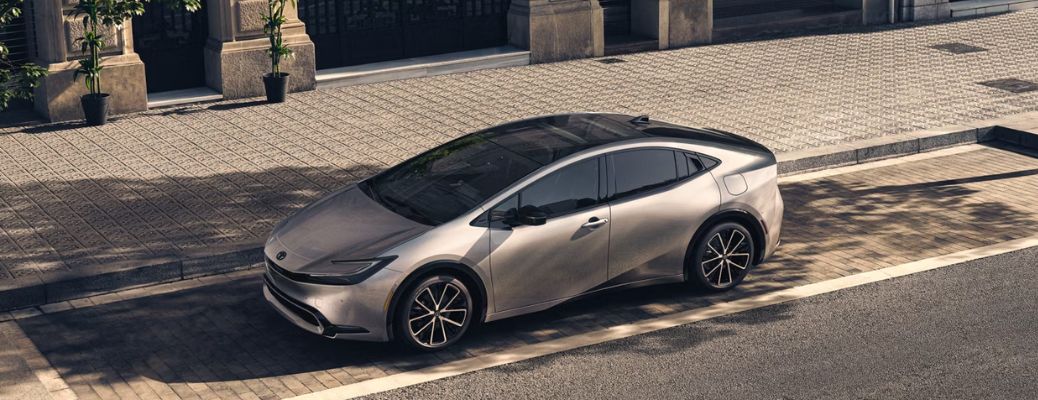 Top View of the 2027 Toyota Prius