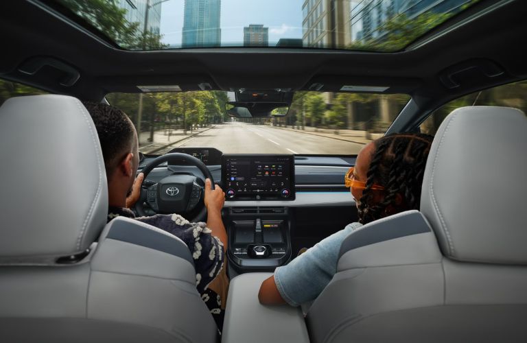 dashboard view of the 2026 Toyota C-HR