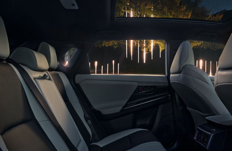 seating in the 2027 Toyota bZ
