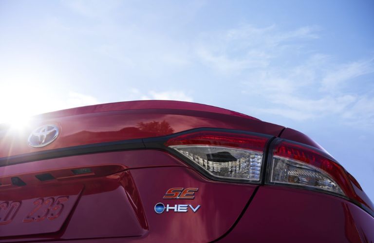 badging in the 2027 Toyota Corolla Hybrid