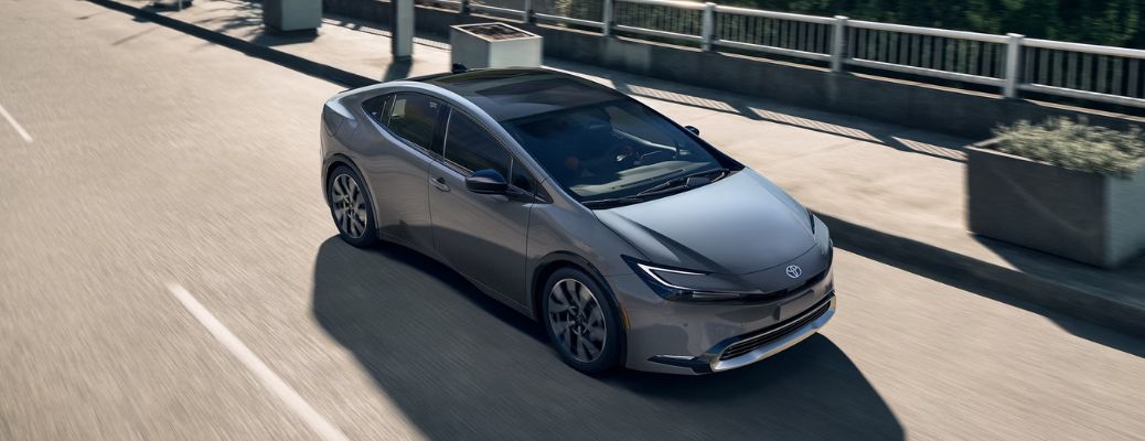 front quarter view of the 2027 Toyota Prius Plug-In Hybrid