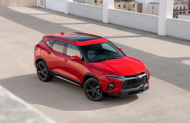 2019 Chevy Blazer headlights and grille