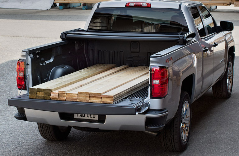 2018 Chevy Silverado cargo space