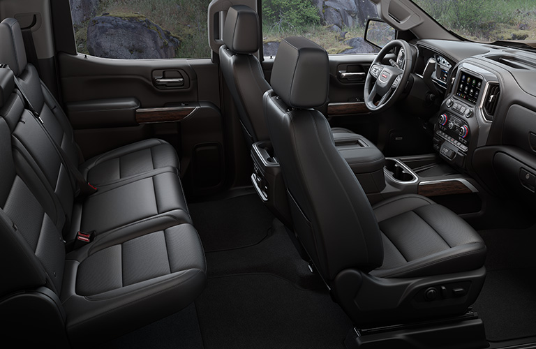 2020 GMC Sierra interior side profile