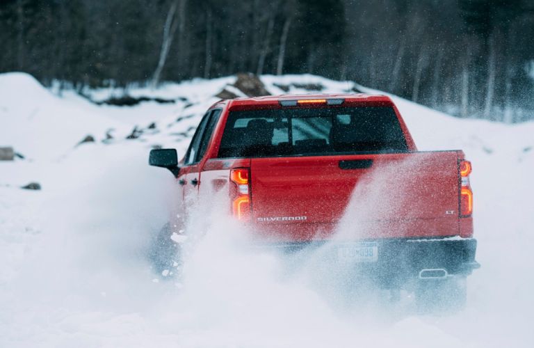 2020 Chevy Silverado Trail Boss rear exterior