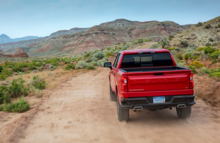 2020 Chevy Silverado Trail Boss rear badging