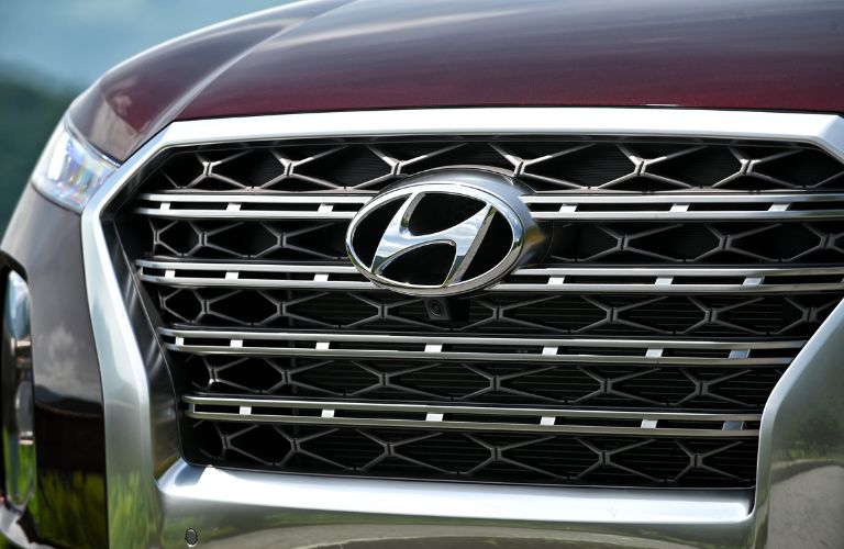 2020 Hyundai Palisade front grille