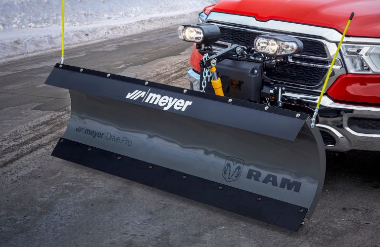 2021 RAM 1500 Close Up of Snowplow Package