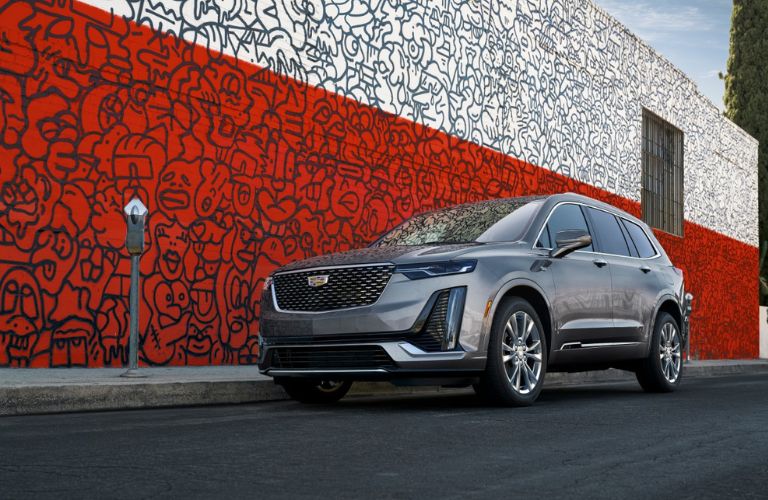 2021 Cadillac XT5 parked on the roadside