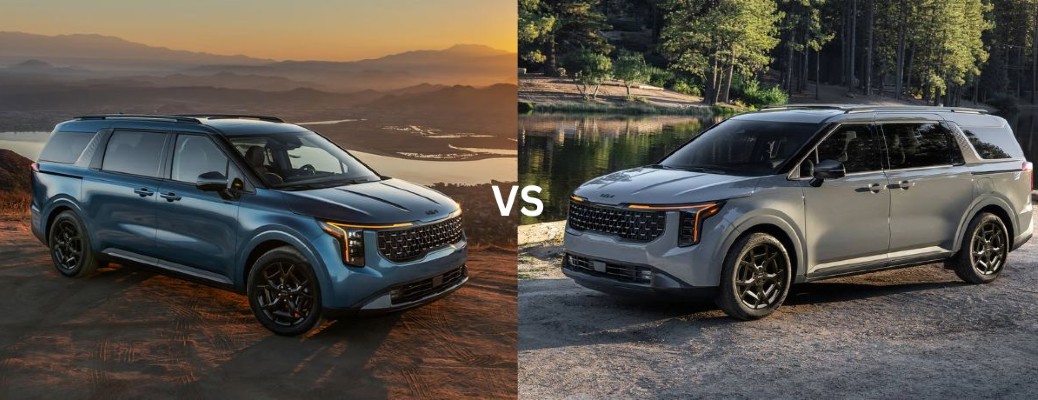 2026 Kia Carnival versus 2026 Kia Carnival Hybrid