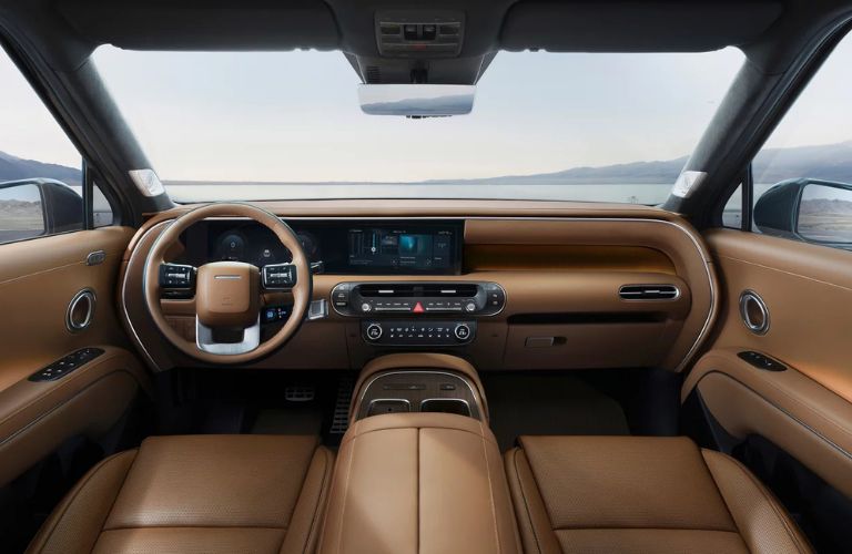 2026 Hyundai Palisade front seats and dashboard