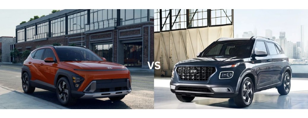 2026 Hyundai Kona versus 2026 Hyundai Venue