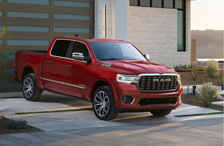 2026 Ram 1500 truck in a driveway
