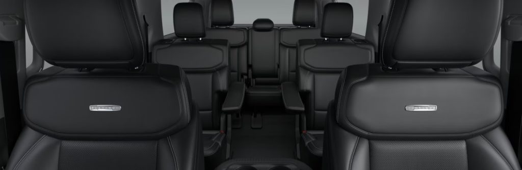 2026 Ford Expedition Max seating view