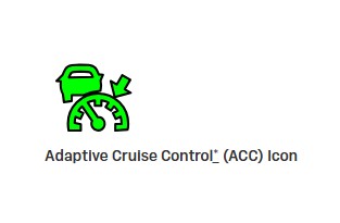 Adaptive Cruise Control (ACC) Icon