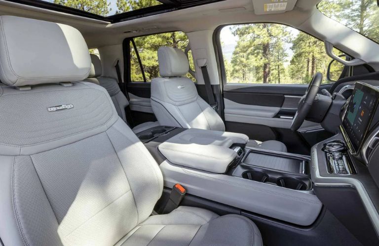 2026 Ford Expedition Platinum front seats side view