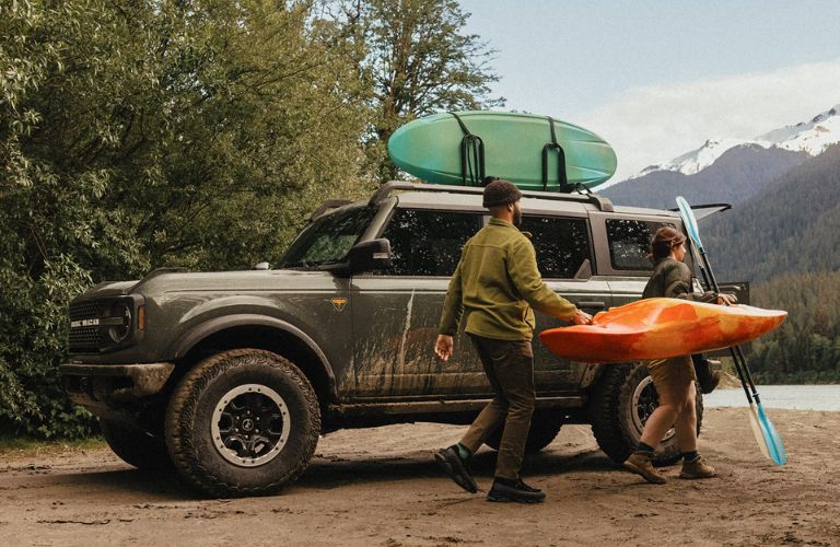 2026 Ford Bronco side view outdoors